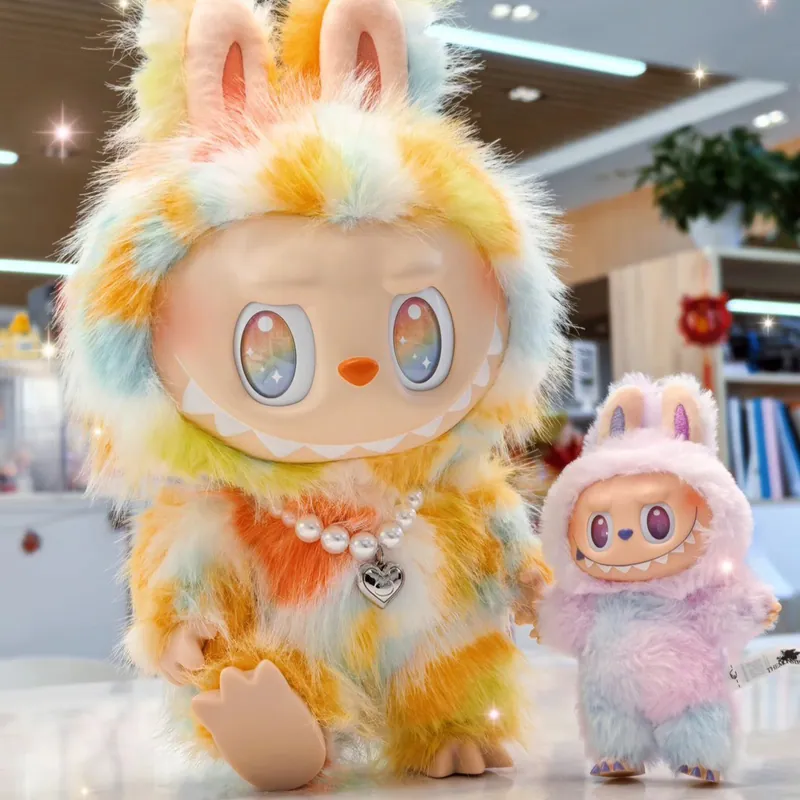 Porte-clés visage en vinyle Labubu, 100 % authentique / Vérifié POP MART Porte-clés visage en vinyle Labubu, 100 % authentique / Vérifié POP MART